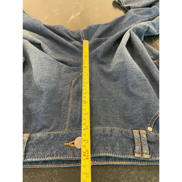 Lane Bryant  blue denim Jeggings 18 Avg - Picture 7 of 8